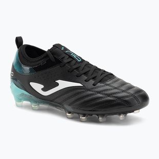 Men's football boots Joma Numero-10 FG black/turquoise