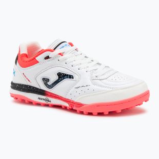 Men's football boots Joma Top Flex Rebound TF white / fluor coral