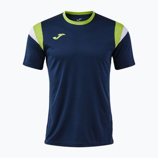 Men's tennis shirt Joma Terra dark navy/lime