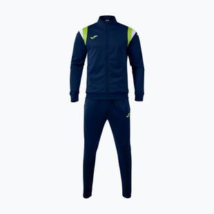 Men's tracksuit Joma Terra dark navy/lime