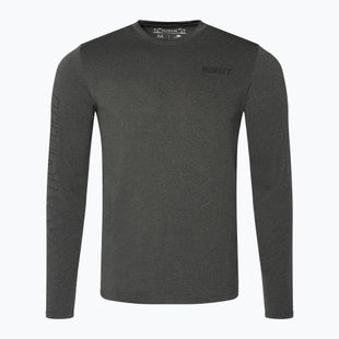 Hurley men's H2O-Dri Easton black heather longsleeve