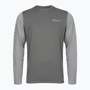 Hurley men's H2O-Dri Easton ion grey heather longsleeve