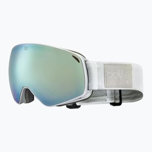 Bollé Eco Torus M ice white matte/azure ski goggles