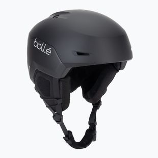 Bollé Ryft Pure black coal matte ski helmet