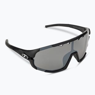 Tifosi Sledge matte black/smoke/ac red/clear cycling glasses