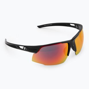 Tifosi Centus gloss black/smoke red sunglasses