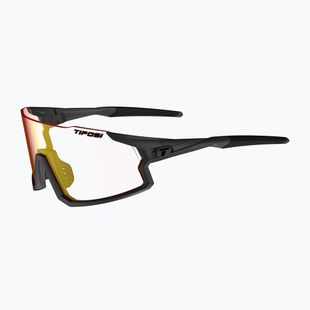 Tifosi Stash Clarion Fototec matte gunmetal/clarion red photochromic sunglasses