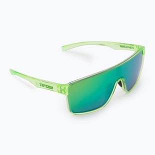 Tifosi Sanctum hyper lime/green mirror sunglasses