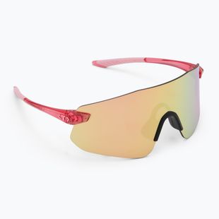 Tifosi Vogel SL gloss crystal pink/pink mirror sunglasses