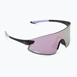 Tifosi Vogel XC matte black/violet mirror sunglasses