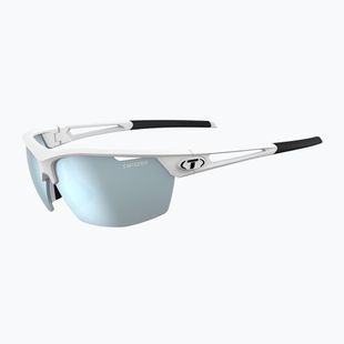 Sunglasses Tifosi Navar matte white/smoke bright blue mirror