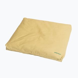 Meditation cushion JadeYoga Organic Cotton Zabuton Meditation Cushion khaki