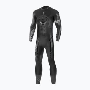 Men's triathlon suit Synergy Hybrid EFX4 Full Sleeve Triathlon black