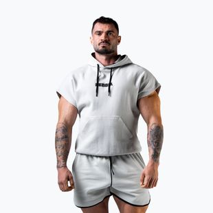 Men's training sweatshirt NEBBIA Hero light grey