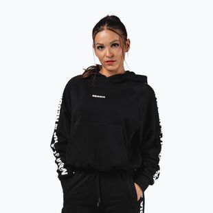 Women's sweatshirt NEBBIA Off-Duty Hoodie black