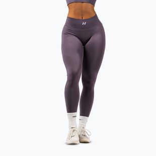 Women's training leggings NEBBIA Flow Seamless Maximum Push-Up dark grey