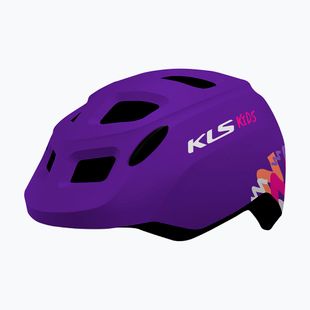 Kellys Zigzag 022 purple children's bike helmet