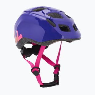 Kellys Zigzag 022 purple children's bike helmet