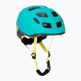 Kellys Zigzag 022 turquoise children's bike helmet