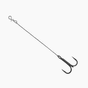 Delphin Bomb Twisto Rigs tungsten leader 3 pcs black 669004008