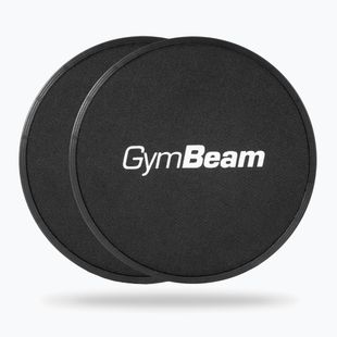 Sensory disc GymBeam Core Sliders 2 pack black