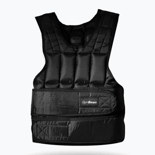 Weighted training vest GymBeam Weighted Vest 15 kg black