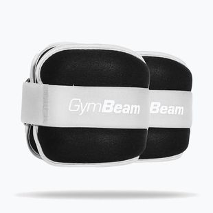 Wrist and ankle weights GymBeam 2 x 1 kg black