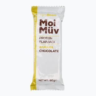 Protein bar GymBeam MoiMüv Flapjack 90 g banana/chocolate