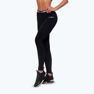 Women's training leggings GymBeam Simple black