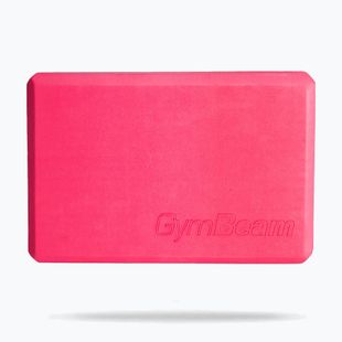 Yoga block GymBeam pink
