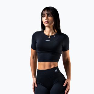 Women's training top  NEBBIA Power black
