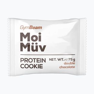 Protein cookie GymBeam MoiMüv 75 g double chocolate