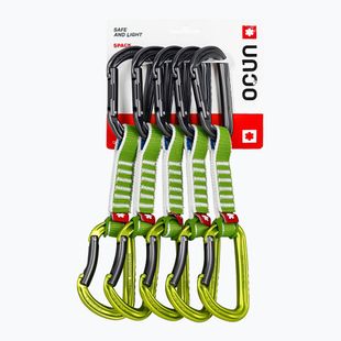 Ocun Falcon QD Zoom PA 12 cm climbing express 12 cm 5 pcs green.