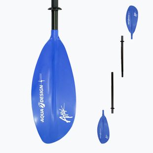 AQUADESIGN K1 Attak 4 blue kayak paddle