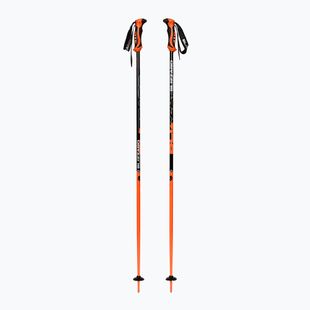 Blizzard Allmountain ski poles neon orange