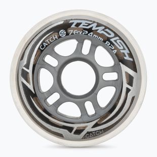 Roller skate wheels Tempish Catch 76mm/82A 4 pcs. clear