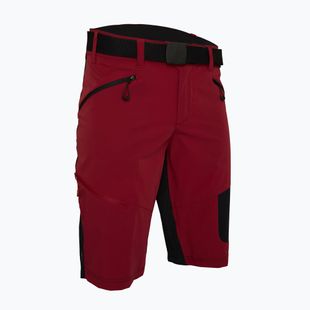 Men's SILVINI Rango Pro merlot/black cycle shorts