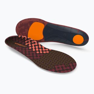 Superfeet Active Cushion Low Arch tandoori spice shoe insoles