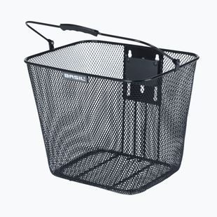 Basil Bilbao BE front bicycle basket + Baseasy Stem Holder black