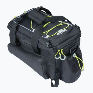 Basil Miles Trunk XL Pro 36 l black/lime bike carrier bag