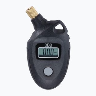 BBB Cycling PressureGauge digital pressure gauge black