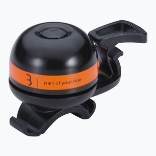 BBB Cycling EasyFit Deluxe orange bicycle bell