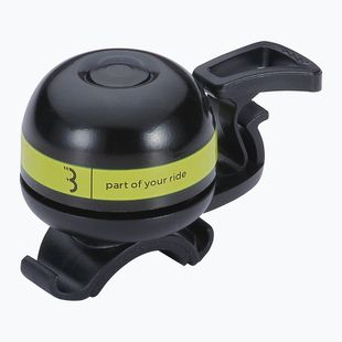 BBB Cycling EasyFit Deluxe yellow bicycle bell