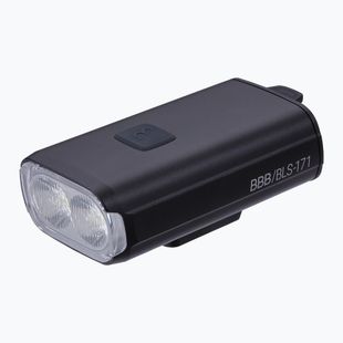 BBB Cycling StrikeDuo 1200 black front bike light