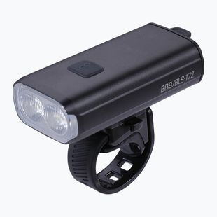 BBB Cycling StrikeDuo 1600 black front bike light