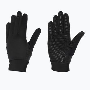 Women's cycling gloves Rogelli Laval Mid Season LW Windproof black