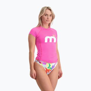Women's swim shirt Mistral Miami Lycra pink flour