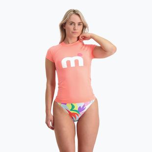 Women's swim shirt Mistral Miami Lycra peach