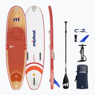 SUP board Mistral Sunburst Air 10'5 orange/white