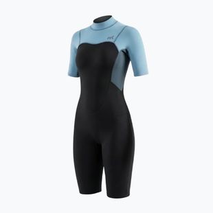 Women's swimming wetsuit Mistral Breeze 76 2,5/2mm Ladies Shorty black/blue